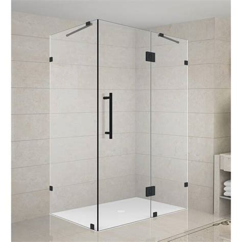 SEN987 AVALUX Completely Frameless Hinged Shower 